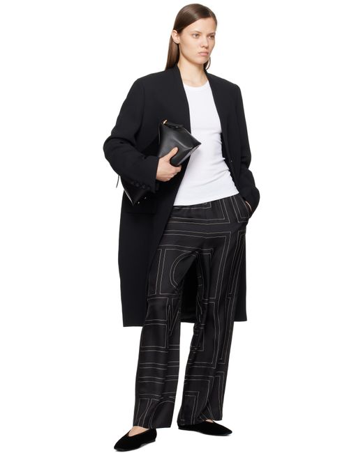 Totême  White Curved Rib Tank Top