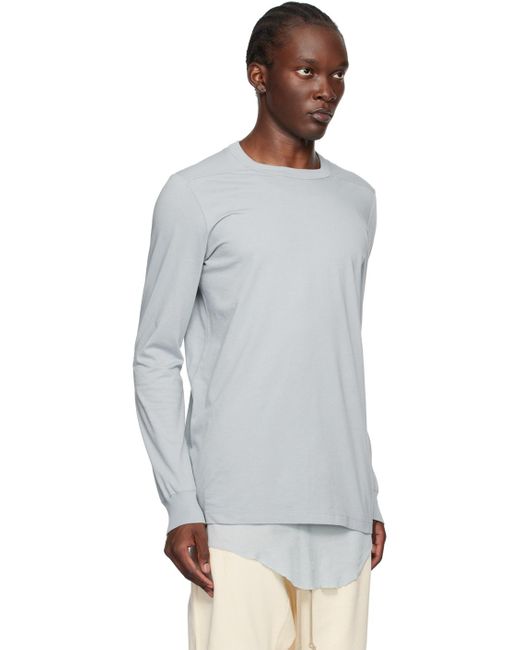 メンズ Rick Owens ブルー Porterville Level 長袖tシャツ ブラック | Lyst