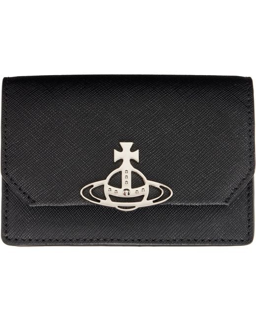 Vivienne Westwood Black Business Card Holder for men