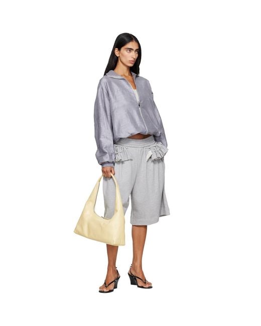 MARGE SHERWOOD Natural Leather Large Bag