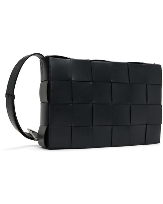 Bottega Veneta Black Maxi Cassette Bag for men