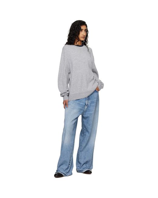 Acne Gray Cashmere Sweater
