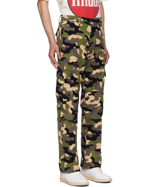 メンズ Rhude カーキ Linares カーゴパンツ Multicolor