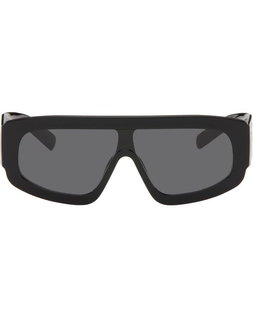 Prada Gray Shield Sunglasses for men