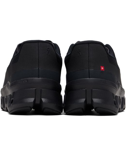 On Shoes Black Cloudmster Void Sneakers for men