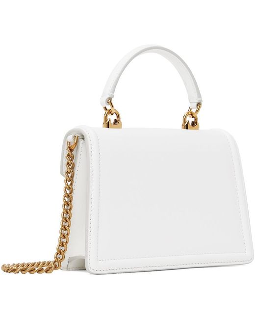 Petit sac devotion blanc Dolce & Gabbana en coloris White