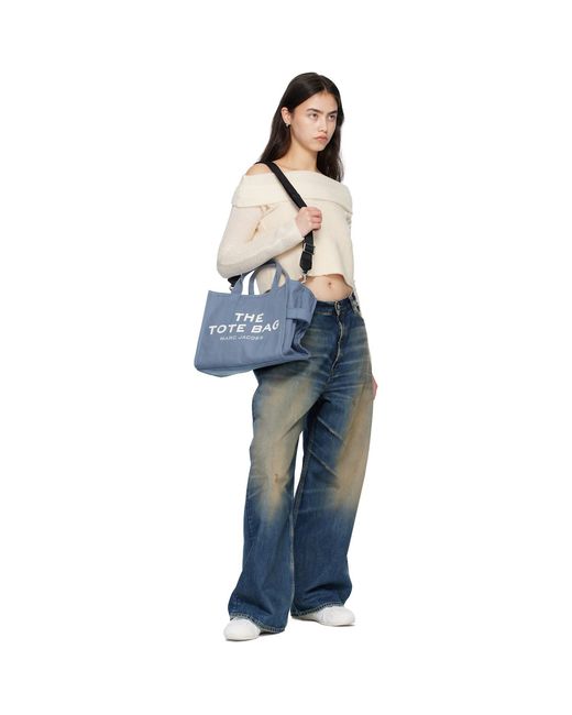 Marc Jacobs Blue 'The Canvas Medium' Tote