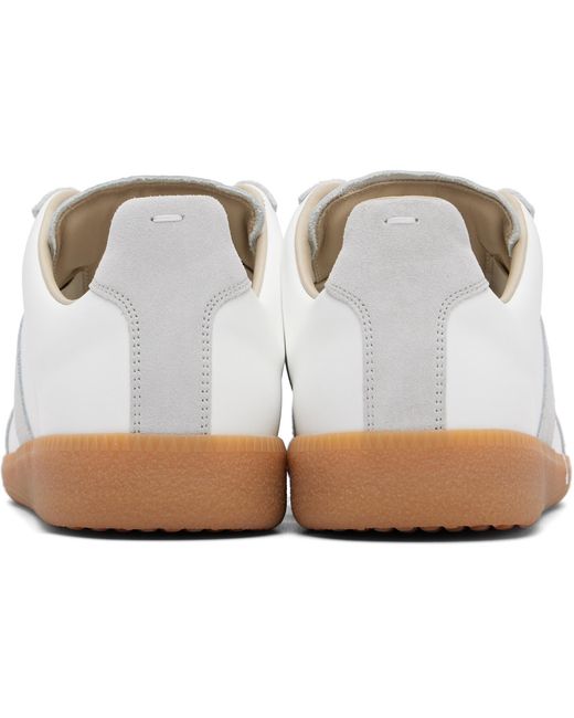 Maison Margiela White Replica Sneakers for men