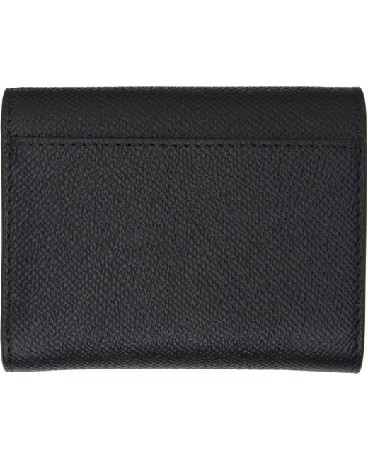 メンズ Maison Margiela ブラック Four Stitches 財布 Black