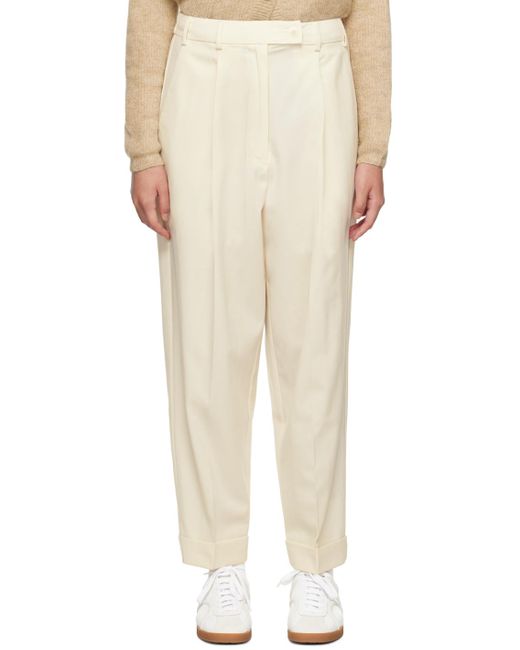 Cordera Natural Off- Tailoring Trousers