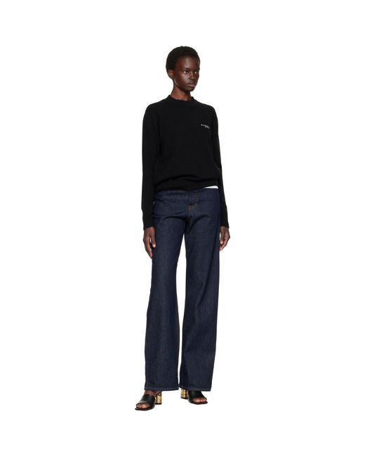 Givenchy Black Wool & Cashmere Sweater