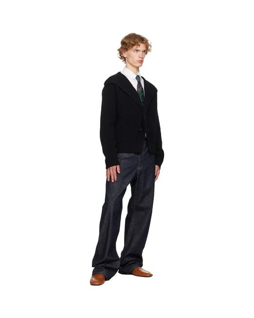 Dries Van Noten Green Floral Tie for men