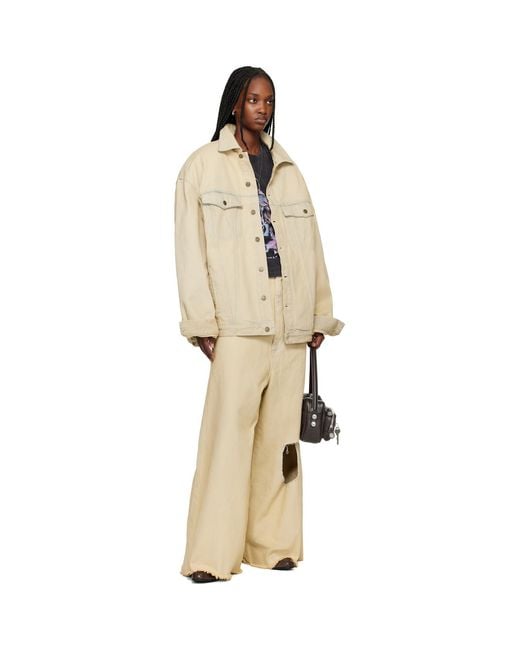 Lu'u Dan Natural Off- Drifter Denim Jacket