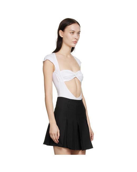 Beaufille Black Ssense Exclusive Baes Bodysuit