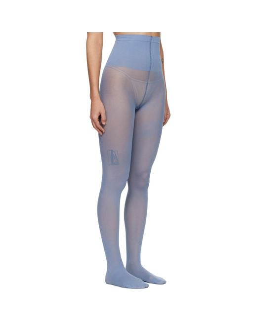 Swedish Stockings Blue Svea Premium Tights