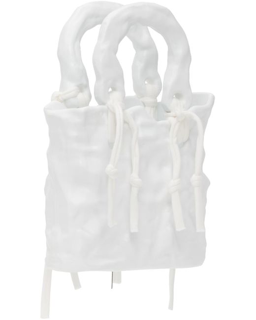 OTTOLINGER Ssense Exclusive White Ceramic Bag