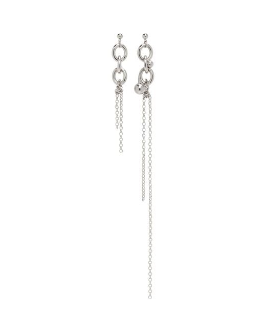 Justine Clenquet Black Sofie Earrings