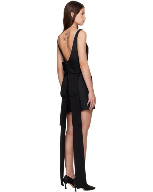 【関税込み】GIA STUDIOS ブラック Bowie ミニドレス GIA STUDIOS Bowie Minidress in Black | Lyst