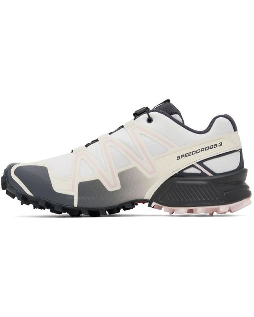 Salomon Gray Black Speedcross 3 Sneakers for Men Lyst UK