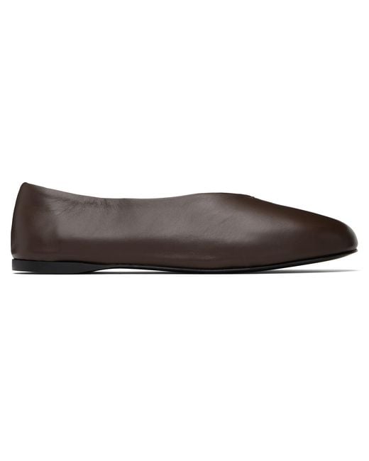 Proenza Schouler Black Tee Ballerina Flats