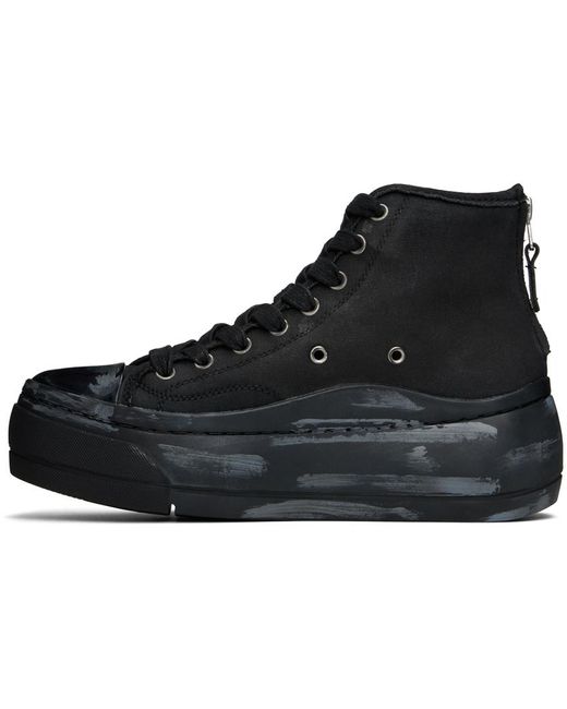 R13 ブラック Kurt ハイカットスニーカー Black