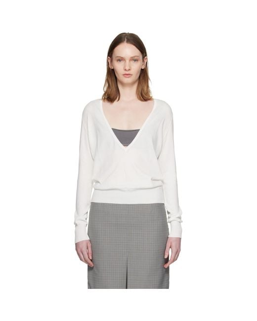Paloma Wool White Off- Omina Sweater