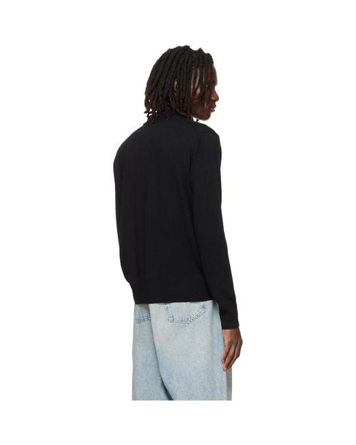 Vivienne Westwood Black Mark L/Polo for men