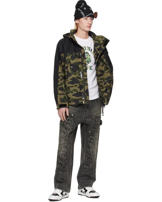 A Bathing Ape 1St Camo Snowboard Jacket in Black for Men | Lyst A Bathing Ape 1St Camo Snowboard Jacket in Black for Men | Lyst