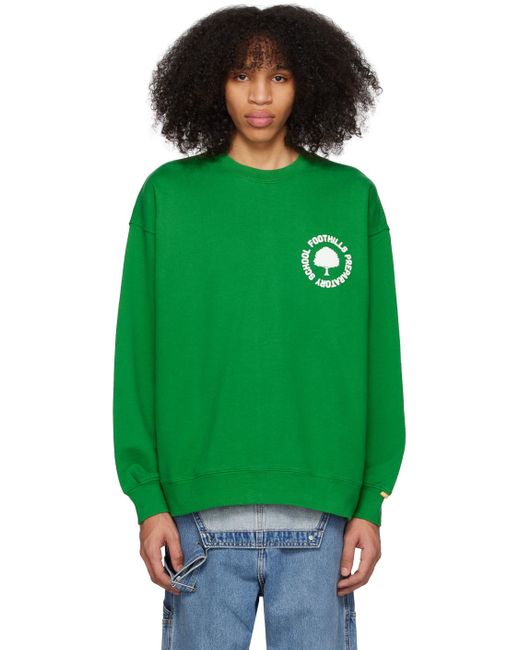 Levi's Crewneck Sweatshirt in Green for Men | Lyst UK