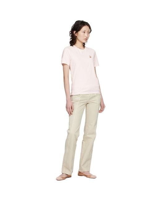 Maison Kitsuné Multicolor Dreaming Fox Regular T-Shirt