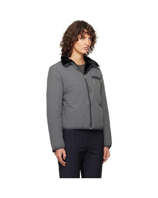 Paloma Wool Black Wombat Reversible Down Jacket