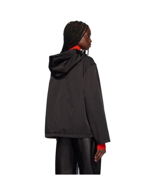 Moncler Black Cassiopea Hooded Jacket