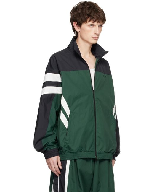 Vetements Green Iconic Tracksuit Jacket for men