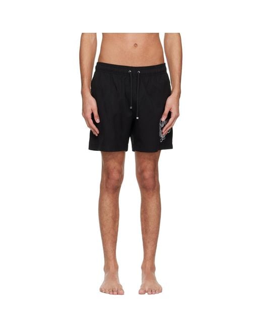 Amiri Black Hollywood' Swim Shorts for men