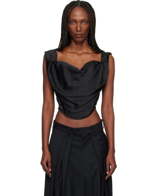 Vivienne Westwood Black Sunday Corset Top