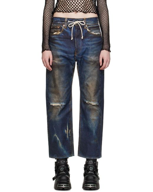 Junya Watanabe Blue Indigo Berberjin & Levi's Edition Jeans