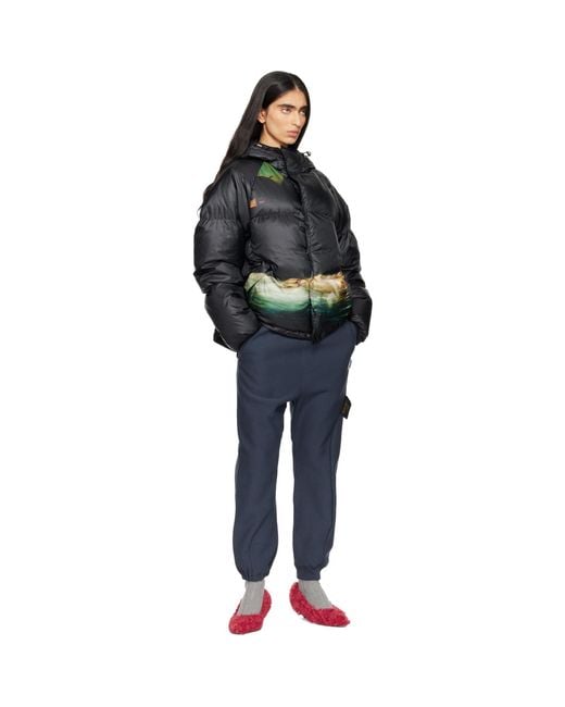 Undercover Black Ssense Exclusive Uc2E9204 Down Jacket