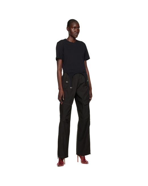 Dion Lee Black Garter T-Shirt