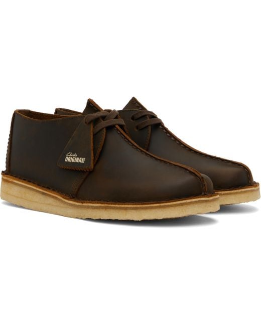 Clarks Black Desert Trek Derbys for men