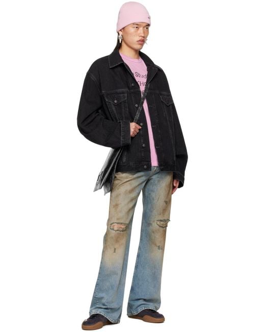 メンズ Acne Studios リラックスフィット デニムジャケット