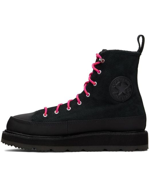 Converse Black Chuck Taylor Crafted Boots for men