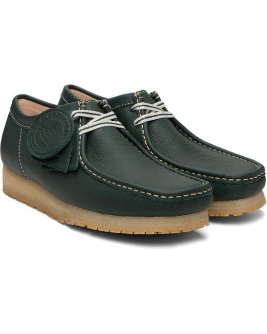 Clarks Blue Wallabee Rb Derbys for men