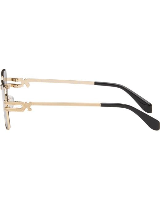 Palm Angels Gray Imperial Sunglasses for men