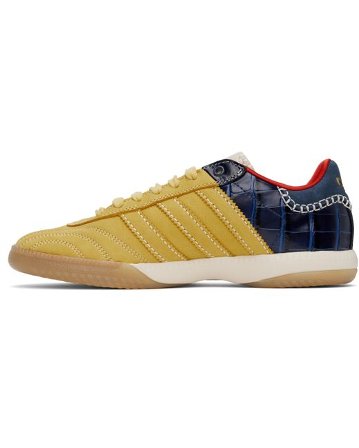 Wales Bonner Adidas Originalsエディション &ネイビー Mn Samba スニーカー Black