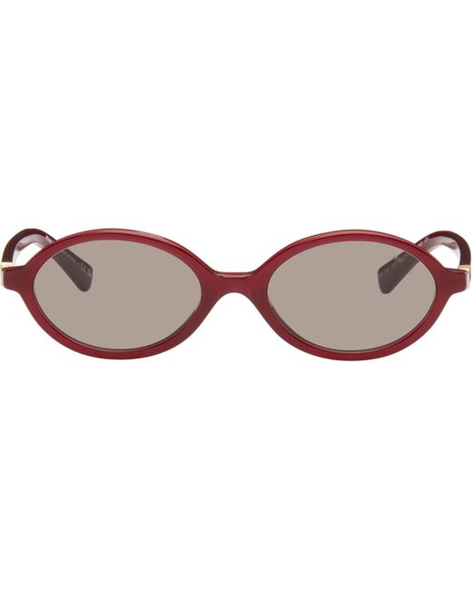 Miu Miu Brown Miu Regard Sunglasses