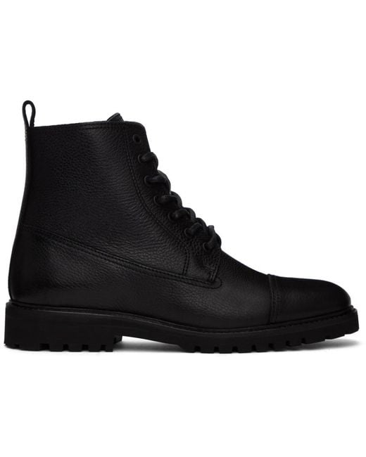 Belstaff Black Alperton Boots for men