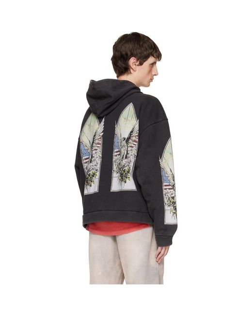 Who Decides War Black Demo Hoodie for men