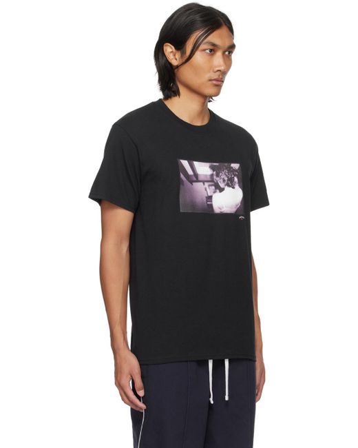Noah NYC Black The Cure 'pictures Of You' T-shirt for men