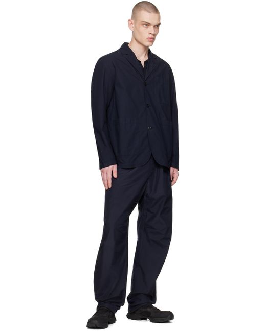 Norse Projects Blue Alvar Trousers for men