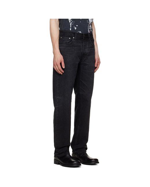 Nudie Jeans Black Rad Rufus Jeans for men